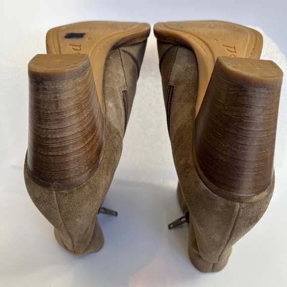 PAUL GREEN RILEY TAUPE SUEDE ROUND TOE ANKLE BOOTIE UK 3.5 (US 6) - Picture 12 of 14